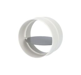 Spojka vnitřní s klapkou VENTS 1111 - 100mm PVC *1001111 eleman