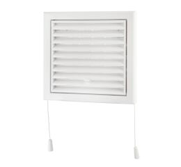 Mřížka VENTS MV 100 VRs 154x154mm s regulací a nástavcem *1009704 eleman