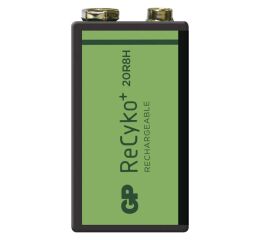 Nabíjecí baterie GP ReCyko+ 6F22 (9V), krabička B0852