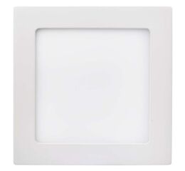 LED panel 170×170, čtvercový přisazený bílý, 12W teplá bílá *ZM6131