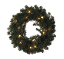 20LED XMAS WREATH 2AA WW*DCTW05