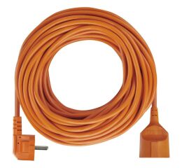 Prodlužovací přívod - spojka 20m oranžový 3x1,5 P01120