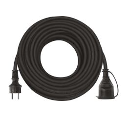 Neoprenový prodlužovací kabel spojka 25m 3x 2,5mm,černá *P01725R