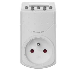 Digitální spínací zásuvka IP20 EMT757-F  *P5506