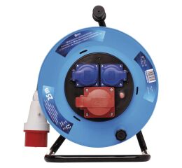 Gumový prodlužovací kabel na bubnu - 3 zásuvky 25m 1,5mm *P193250