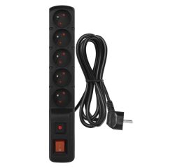 Přepěťová ochrana 5 zásuvek 1,5m  *P53871