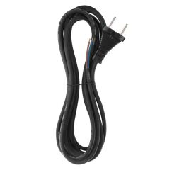 Flexošňůra gumová 2x1mm 5m černá S03050