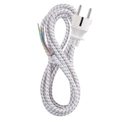 Flexošňůra 3x0,75mm 2,4m opředená S00003