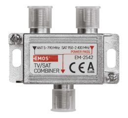 Slučovač satelitního a anténního signálu (TV/SAT)  J0198