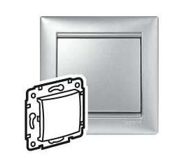 Valena LIFE záslepka barva hliník *770146 Legrand