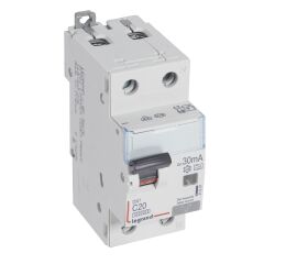 DX3 KOMB. 1+N C20 30MA A 10KA  *411297 Legrand