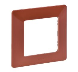 Valena LIFE rámeček 1-násobný barva cihlová *754071 Legrand