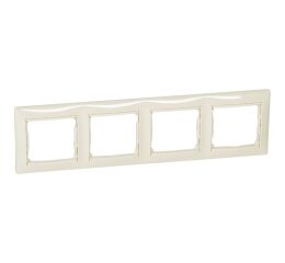 VA RÁMEČEK 4P HOR. BÉŽOVÝ  *774354 Legrand