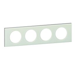 CL RÁMEČEK 4P KAOLÍN. SKLO  *069314 Legrand