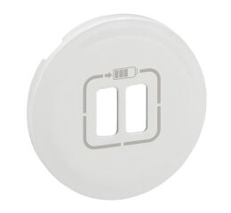 CL BÍLÁ KRYT ZÁSUVKY 2XUSB  *068256 Legrand