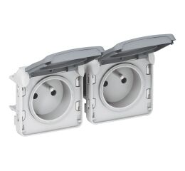 PLX55 ZÁS. 2X2P+T VOD. ŠEDÁ 069562