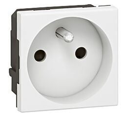 MOSN ZÁS. 2P+T SVORKY 2M BÍLÁ  *077113 Legrand