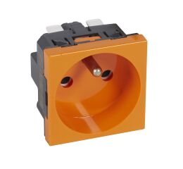 MOSN ZÁS. 2P+T 2M ORANŽOVÁ  *077147 Legrand