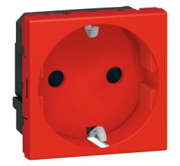 MOSN ZÁS.2P+T SCHUKO 2M ČERV.  *077218 Legrand