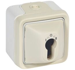 PLX SPÍNAČ/TLAČ. ZÁM. BÉŽ.  *069757 Legrand