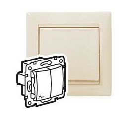 VA BÉŽ. 2XSTŘ.PŘEP. Č.6+6 IP44  *774198 Legrand