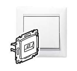 VA BÍLÁ ZÁS. 1XRJ45 UTP CAT6  *774242 Legrand