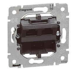 Strojek GL ZÁS. 2XRJ45 UTP CAT6 775830