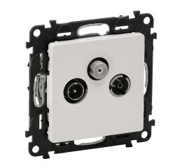 Valena LIFE zásuvka TV-RD-SAT hvězda barva bílá *753152 Legrand