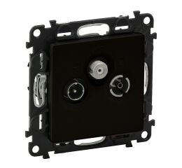 Valena LIFE zásuvka TV-RD-SAT hvězda barva černá *756352 Legrand