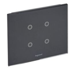 CL DOTYK.OVL. 4TL KNX GRAFIT  *067574 Legrand