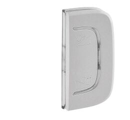 Valena ALLURE krytka 1 modulová pro MYHONE pravá symbol regulace barva hliník *755570 Legrand