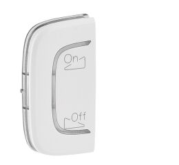 Valena ALLURE krytka 1 modulová pro MYHONE levá symbol regulace barva bílá *755573 Legrand