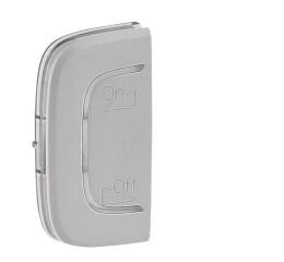 Valena ALLURE krytka 1 modulová pro MYHONE levá symbol regulace barva hliník *755578 Legrand