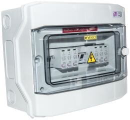 Rozvaděč RFVE-DC4-2-T2, 2 stringy, T2 osazený přístroji pro FVE *001105403 ETI