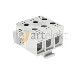 Univerzální řadová svorka OTL 50-3x(3pól.) 3xAl/Cu 1,5-50mm? 1000V šedá typ MAA1350A10 Morek