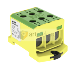 Univerzální řadová svorka OTL 50-3xAl/Cu 1,5-50mm? 1000V zel/žlutá typ MAA3050Y10 Morek