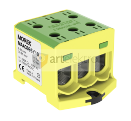 Univerzální řadová svorka OTL 95-3xAl/Cu 6-95mm? 1000V zel/žlutá typ MAA3095Y10 Morek