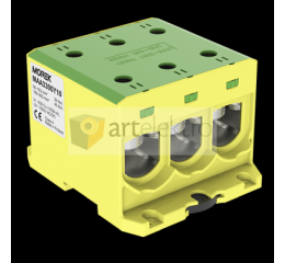 Univerzální řadová svorka OTL 300-3xAl/Cu 95-300mm? 1000V zel/žlutá typ MAA3300Y10 Morek