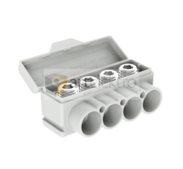 Distribuční svorka SLT 50-4 šedá Al 10-50/Cu 2.5-35 mm2 1000V typ MAS4050A10 Morek