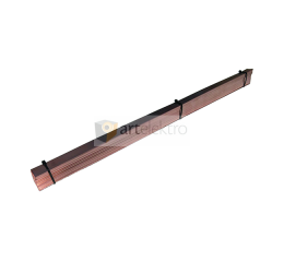 Páska měděná uzemňovací ZS 16 - délka 0,5 m