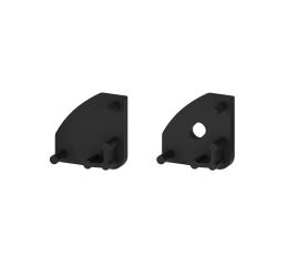 Koncovka profilu EC-PROFIL (YB) B (2pcs/SET)  barva černá GXLP313 Greenlux