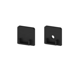 Koncovka profilu EC-PROFIL (YD) B (2pcs/SET) barva černá GXLP343 Greenlux