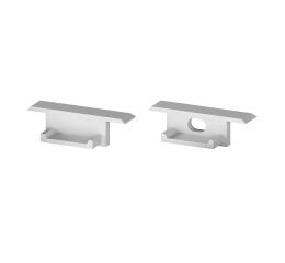 Koncovka profilu EC-PROFIL (YI) GR (2pcs/SET) barva šedá GXLP374 Greenlux