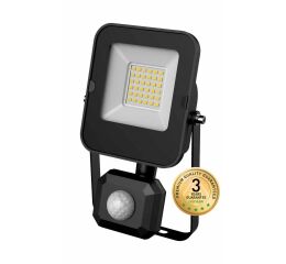 Reflektor LED ALFA PIR SMD 20W CW s PIR čidlem pohybu barva černá GXLR052 Greenlux