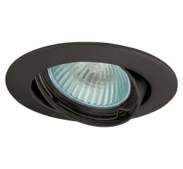 Svítidlo podhledové výklopné AXL 5515-MB rámeček hliníkový, kulatý barva černá GXPL065 Greenlux