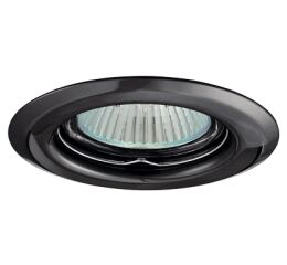 Svítidlo podhledové AXL 2114-GM rámeček nerezový, kulatý barva černý chrom GXPP010 Greenlux