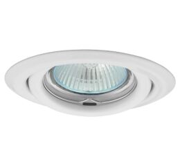 Svítidlo podhledové výklopné AXL 2115-W rámeček nerezový, kulatý barva bílá GXPP030 Greenlux
