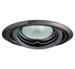 Svítidlo podhledové výklopné AXL 2115-GM rámeček nerezový, kulatý barva černý chrom GXPP037 Greenlux