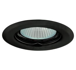 Svítidlo podhledové AXL 2114-MB rámeček nerezový, kulatý barva matná černá GXPP056 Greenlux