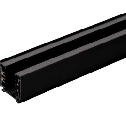 Lišta TRACK PROFILE 4W BLACK 2000mm 3-fázová hliníková lišta délka 2m barva černá GXTR008 Greenlux